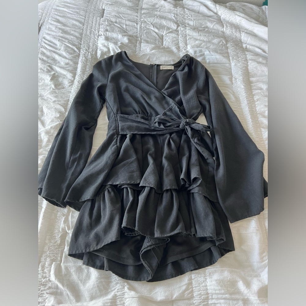 Altard State black romper.